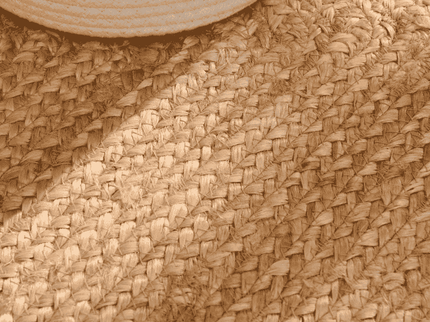 Handgeweven Jute Vloerkleed Sharmila - Bruin