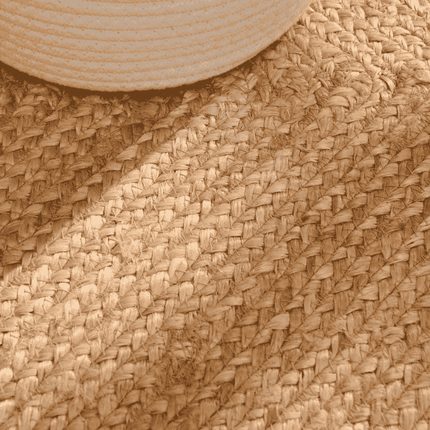 Handgeweven Jute Vloerkleed Sharmila - Bruin