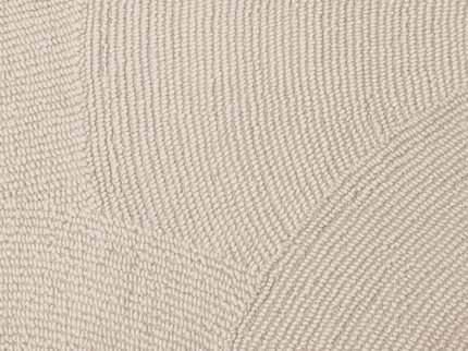 Vloerkleed Eleni Rond - Creme