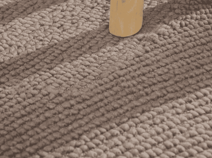 Vloerkleed Eleni Rond - Taupe
