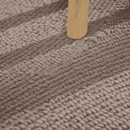 Vloerkleed Eleni Rond - Taupe