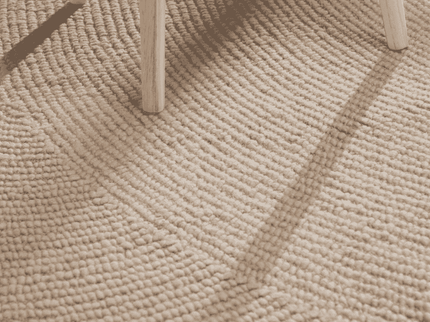 Vloerkleed Eleni Rond - Beige