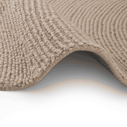 Vloerkleed Calmio Rond - Beige