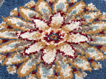 Vloerkleed Reni - Blauw