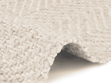 Jute Wol Vloerkleed - Naturel
