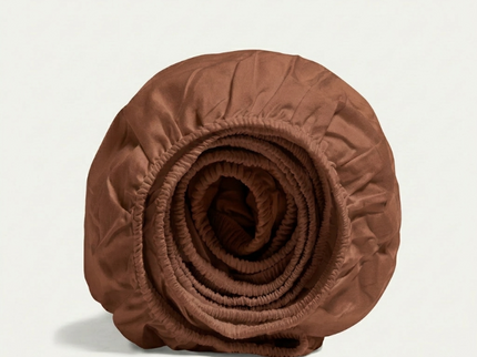 Hoeslaken - Katoen Dubbel Jersey - Cognac