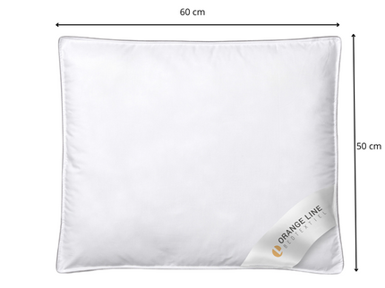 Orange Line Boxkussen Percale-Katoen - Comfort Plus