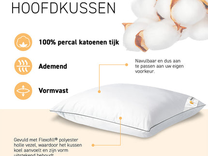 Orange Line Hoofdkussen Hotel - Comfort