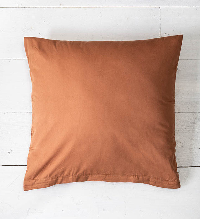 Presence 2-PACK: Sierkussenslopen Luxe Katoen - Cognac