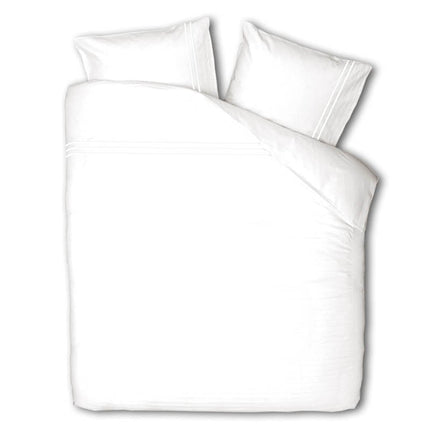 Presence Dekbedovertrek Egyptisch Katoen - Uni - Wit