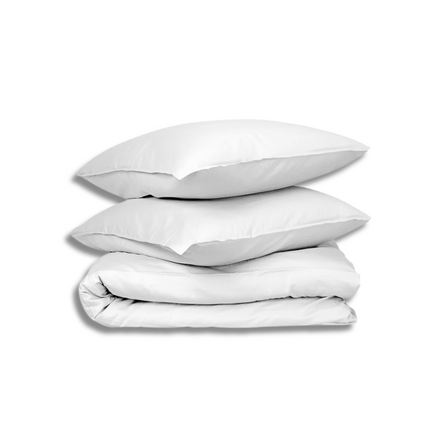 Presence Dekbedovertrek Egyptisch Katoen - Uni - Wit