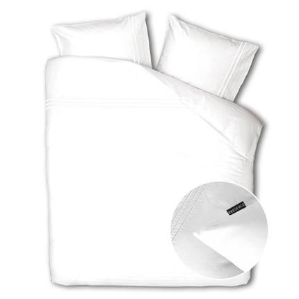 Presence Dekbedovertrek Egyptisch Katoen - Uni - Wit