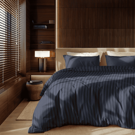 Dekbedovertrek Katoen-Satijn - Satijnstreep