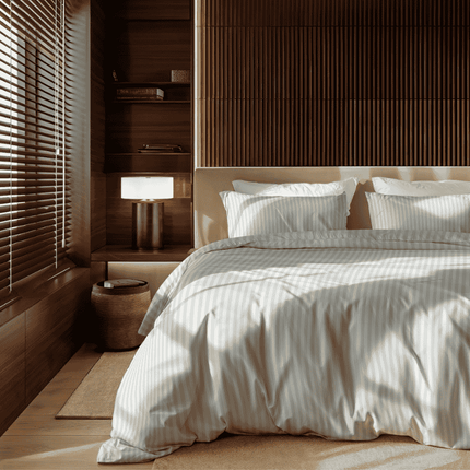 Presence Dekbedovertrek Katoen-Satijn - Satijnstreep