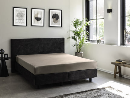 Presence Hoeslaken - Egyptisch Katoen Stretch - Taupe
