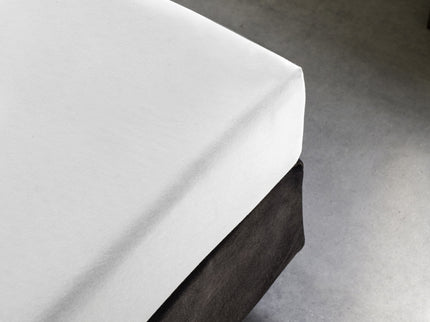 Presence Hoeslaken - Egyptisch Katoen Stretch - Wit