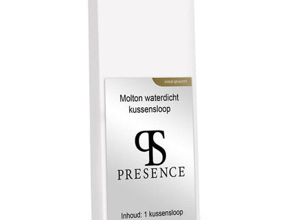 Presence Molton Kussensloop 100% Katoen - Waterdicht