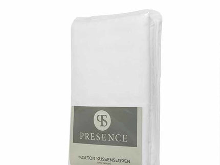 Presence Molton Kussenslopen Luxe: 2-PACK