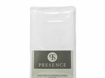 Presence Molton Kussenslopen Luxe: 2-PACK
