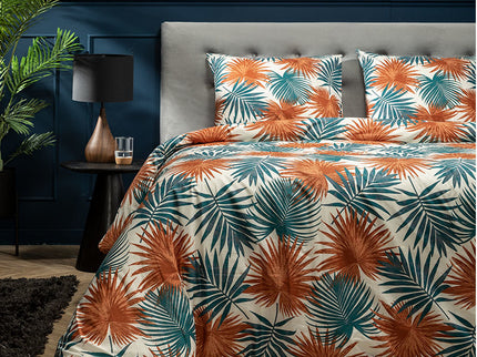 Presence Pretty Palm - Terra Dekbedovertrek