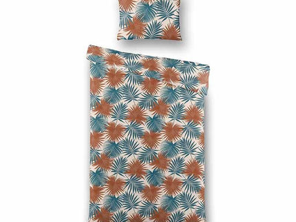 Presence Pretty Palm - Terra Dekbedovertrek
