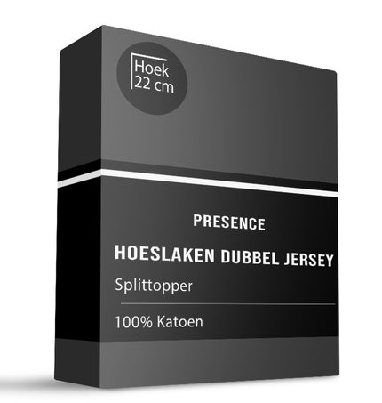 Presence Splittopper Hoeslaken - Katoen Dubbel Jersey