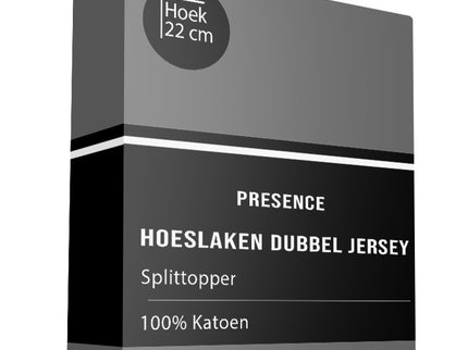 Presence Splittopper Hoeslaken - Katoen Dubbel Jersey