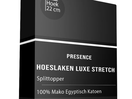 Presence Splittopper Hoeslaken - Mako Egyptisch Katoen