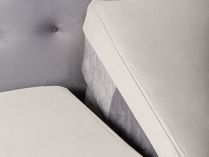 Presence Splittopper Hoeslaken - Satijn - Creme