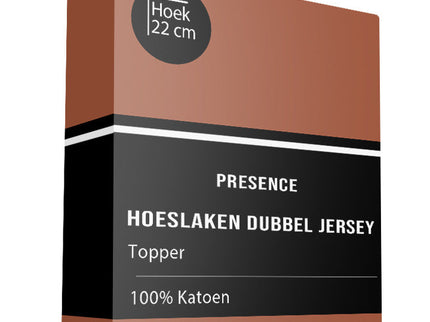 Presence Topper Hoeslaken - Katoen Dubbel Jersey