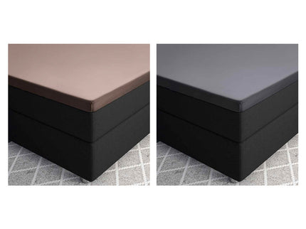 Primaviera Deluxe Topper Hoeslaken - Satijn