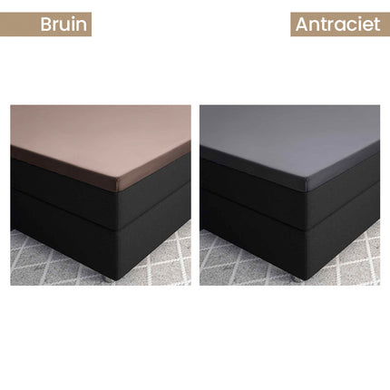 Primaviera Deluxe Topper Hoeslaken - Satijn