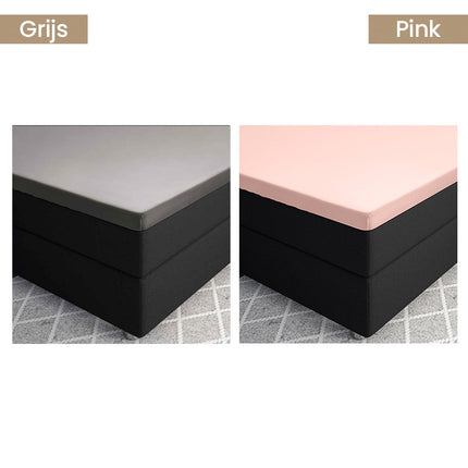 Primaviera Deluxe Topper Hoeslaken - Satijn