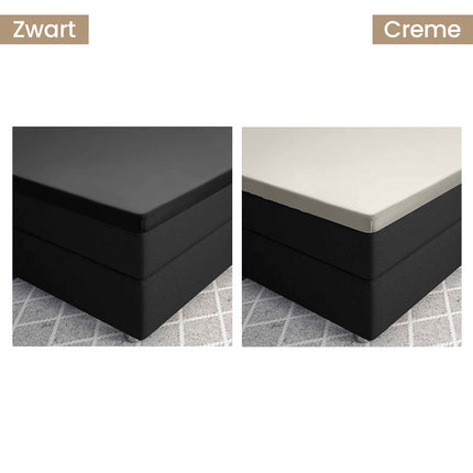Primaviera Deluxe Topper Hoeslaken - Satijn