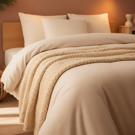 Dekbedovertrek Teddy - Off White