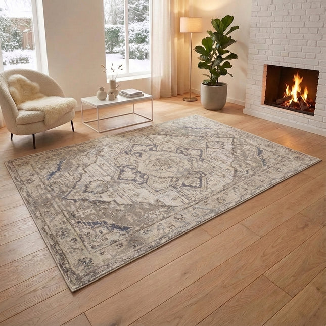 Vloerkleed Vintage Sand - Grijs