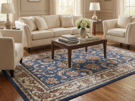 Vloerkleed Reni - Blauw