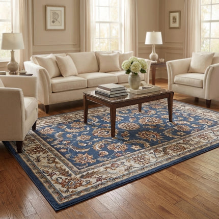 Vloerkleed Reni - Blauw