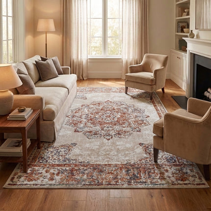 Vloerkleed Maderno -  Crème