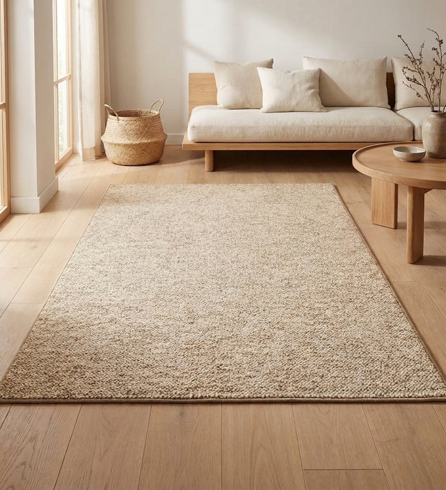 Vloerkleed Wool - Beige