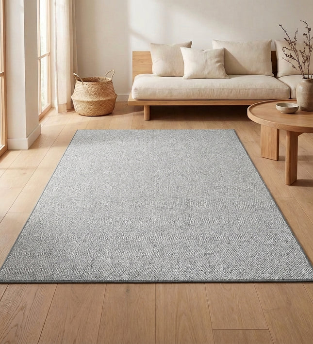 Vloerkleed Wool - Grijs