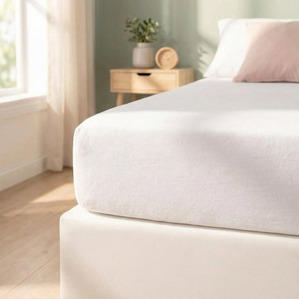 Molton Hoeslaken - Katoen Waterdicht - Standaard matras