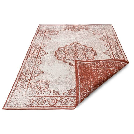 Dubbelzijdig Buitenkleed Triomphe - Terra/Crème