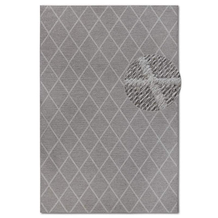 Wollen Vloerkleed Maria - Grijs