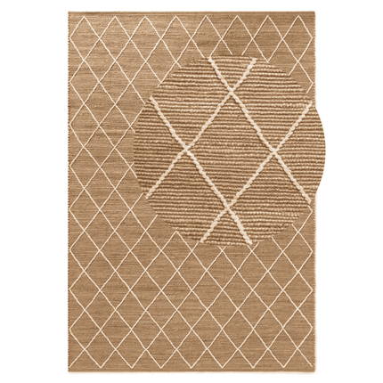 Jute Vloerkleed Kunu