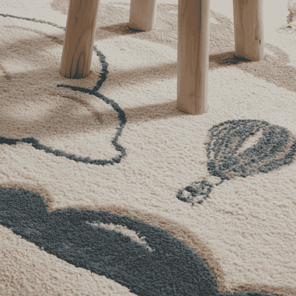 Vloerkleed Kids Hot Air Ballon