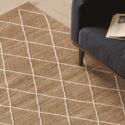Jute Vloerkleed Kunu