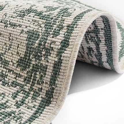 Dubbelzijdig Buitenkleed Borbon Rond - Groen