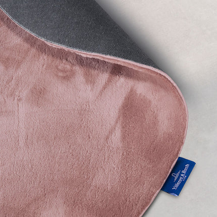 Vloerkleed Leon Rond  - Oud Roze