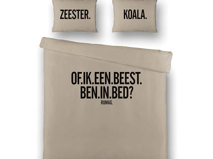 RUMAG Dekbedovertrek RUMAG - Beest in Bed - Dekbedovertrek RUMAG - Magie - 140 x 200/220 cm